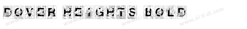 Dover Heights Bold字体转换